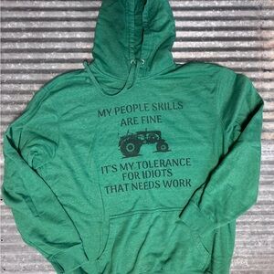 Green Graphic Men's Sweater